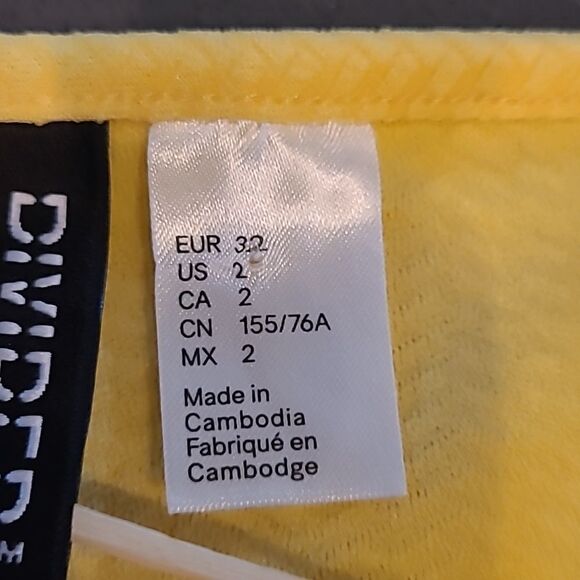 DIVIDED SZ 2 Yellow sundress - Picture 4 of 10